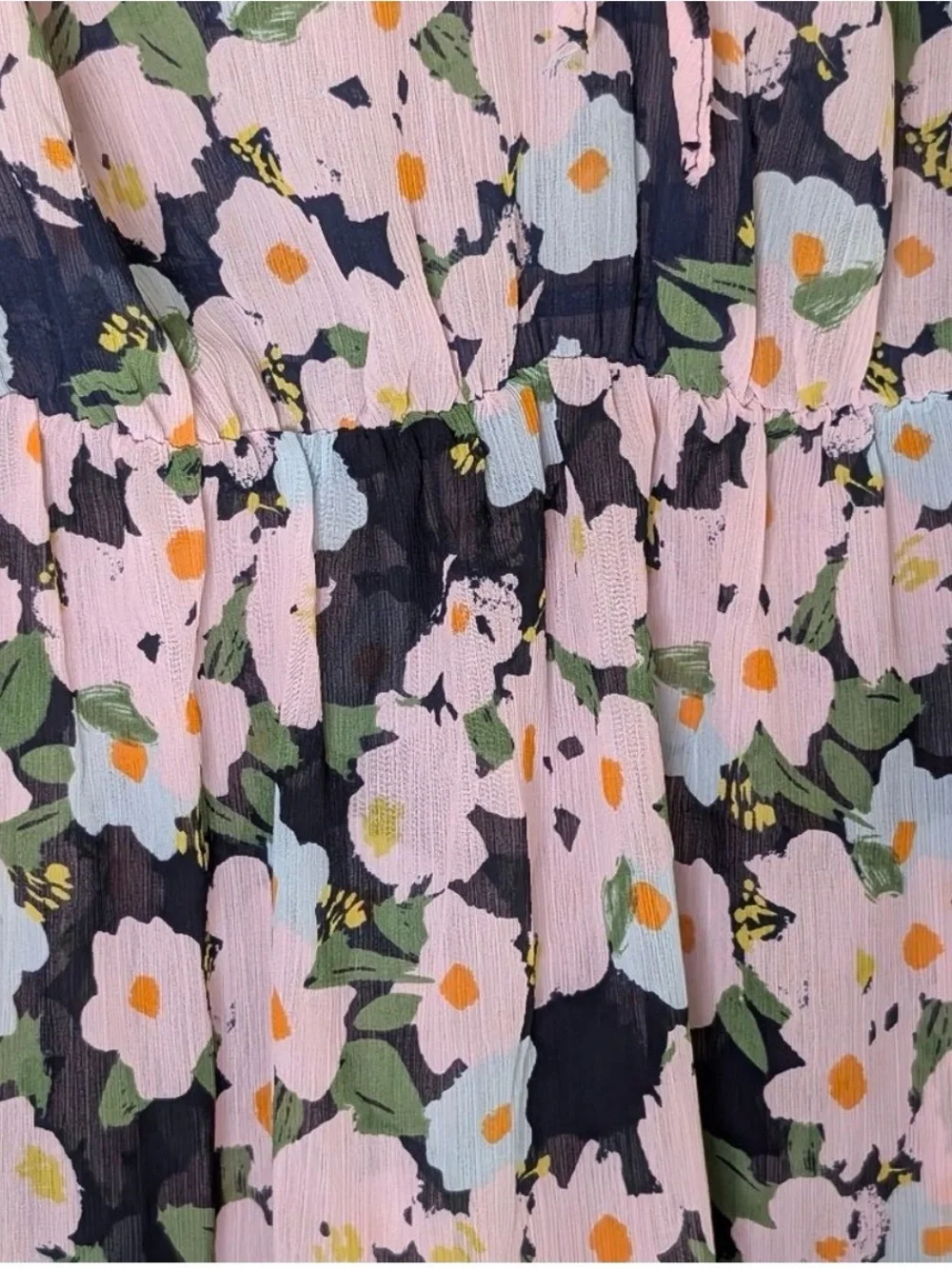 J Crew Mercantile Floral Midi Dress